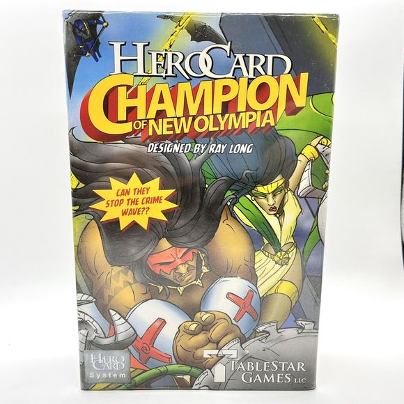 NEW Hero Card Champion of New Olympia 2006 Board Game Tablestar 2+ Player SEALED - Picture 7 of 7